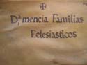 Catastro de Ensenada. Familias de eclesi�sticos